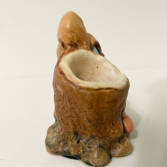 Vintage Woodlander Tinker Ware Stoneware Sally Bunny Rabbit Figurine - Picture 10 of 11